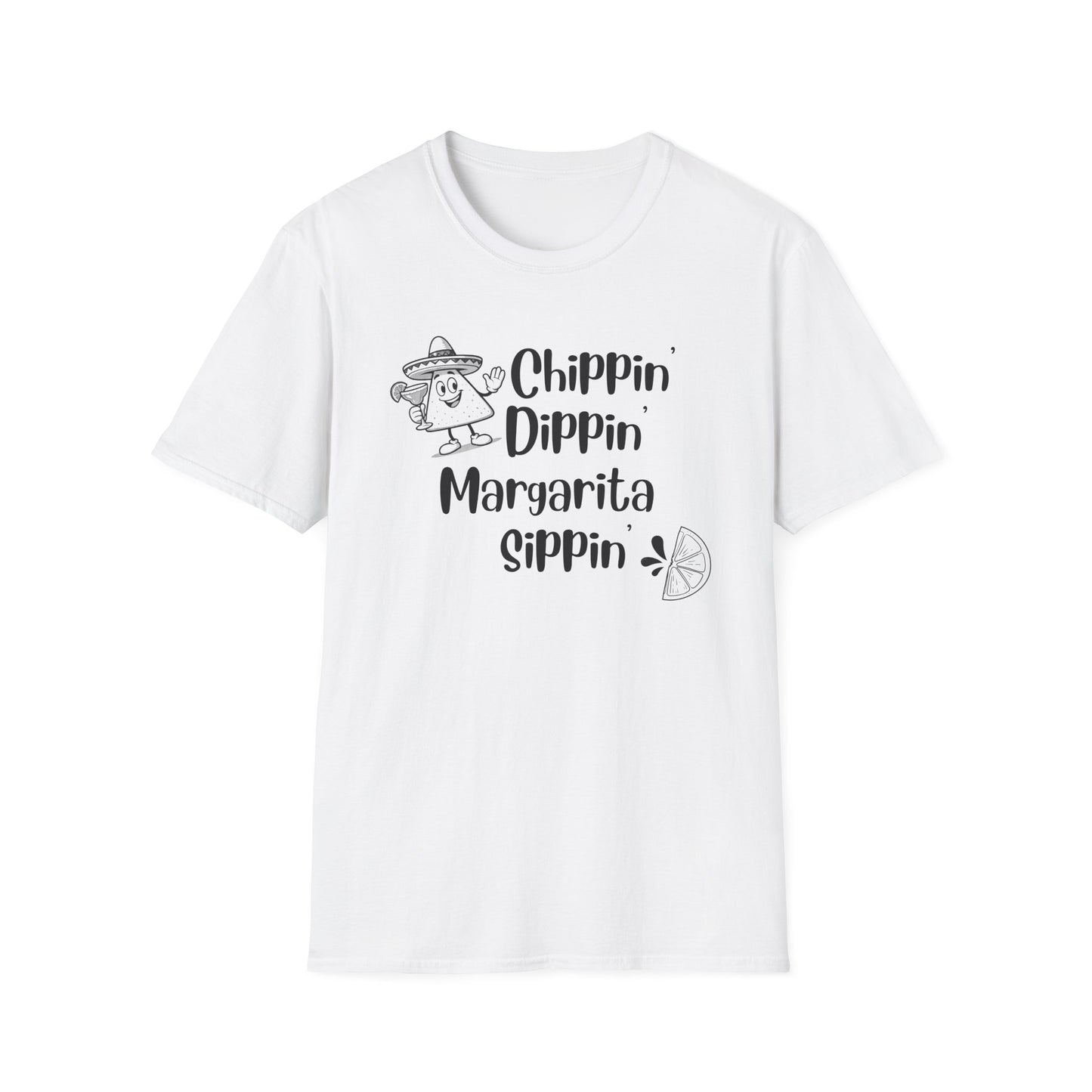 Chillin' Margarita Vibes Unisex T-Shirt, Summer Tee, Funny Shirt, Gift for Him/Her, Beachwear, Drinks Party Attire