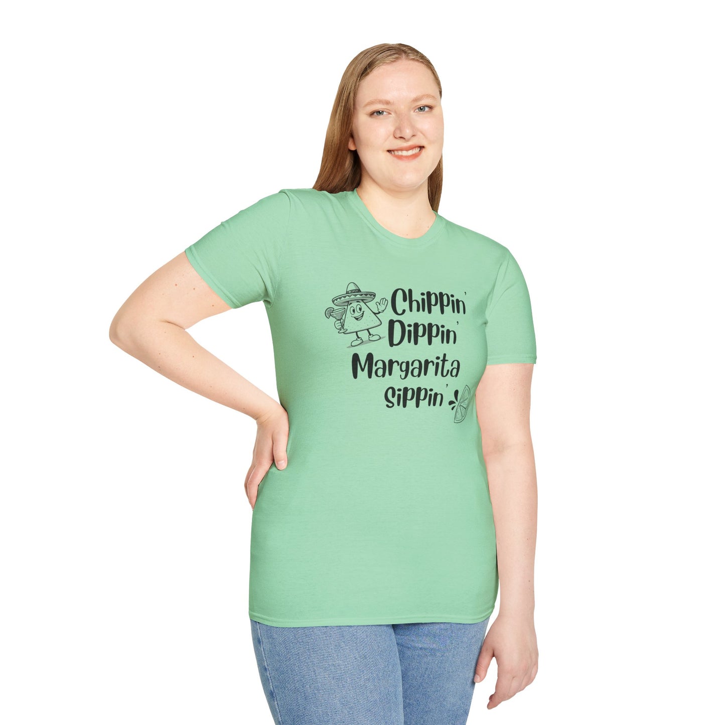 Chillin' Margarita Vibes Unisex T-Shirt, Summer Tee, Funny Shirt, Gift for Him/Her, Beachwear, Drinks Party Attire