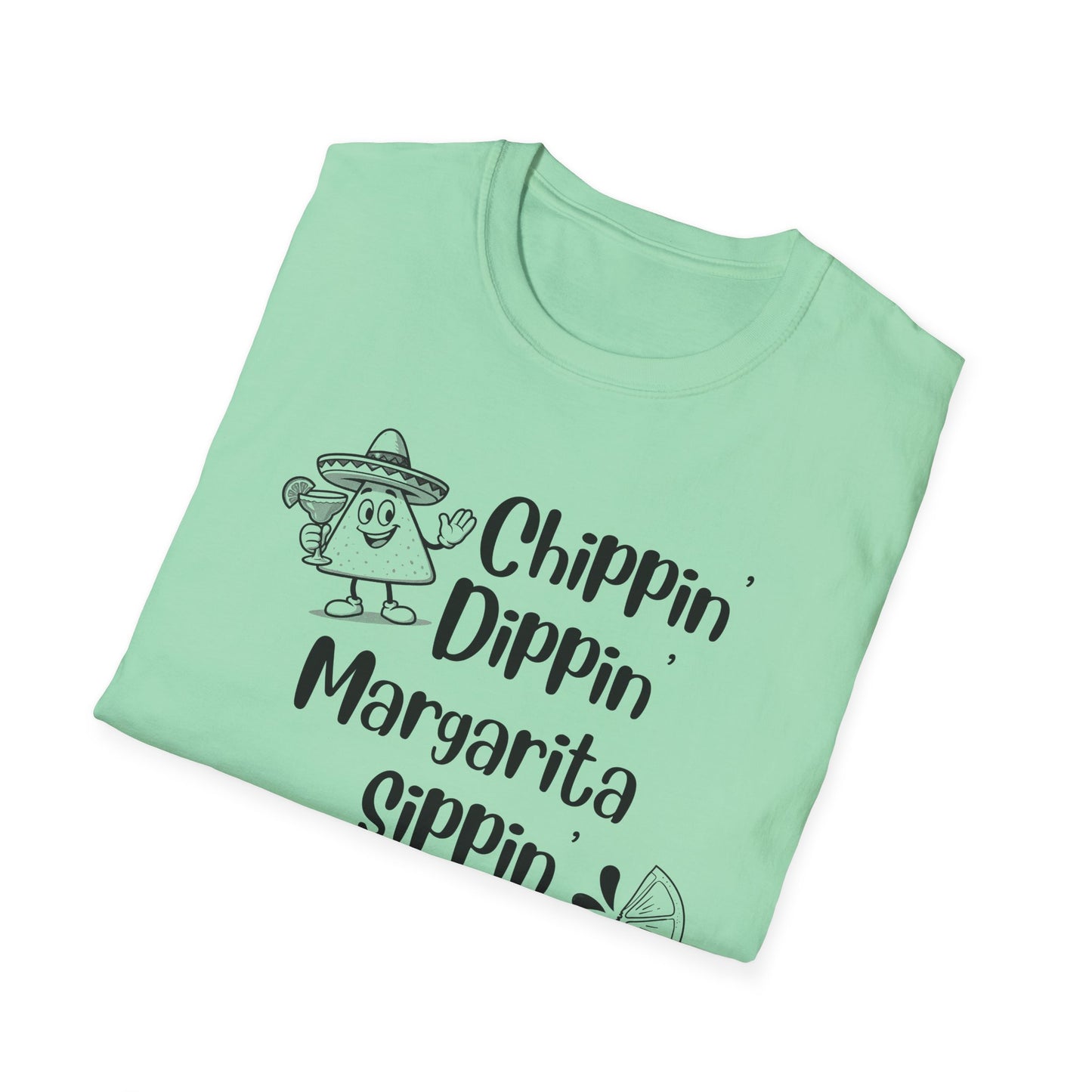 Chillin' Margarita Vibes Unisex T-Shirt, Summer Tee, Funny Shirt, Gift for Him/Her, Beachwear, Drinks Party Attire