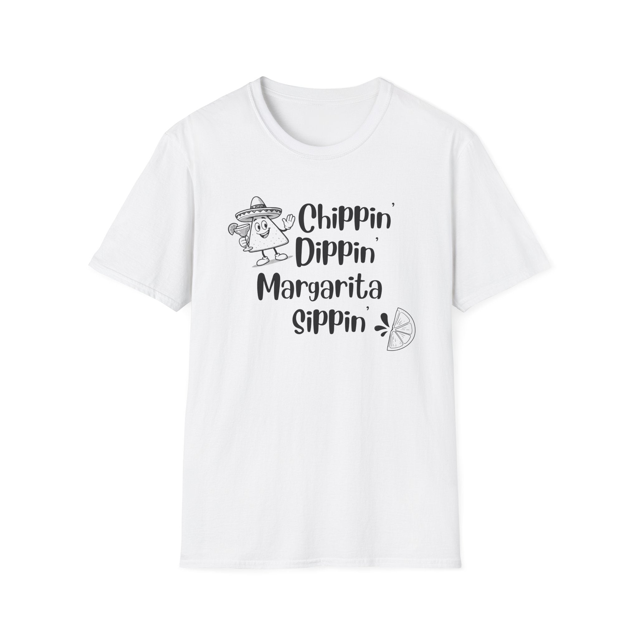 Chillin' Margarita Vibes Unisex T-Shirt, Summer Tee, Funny Shirt, Gift for Him/Her, Beachwear, Drinks Party Attire