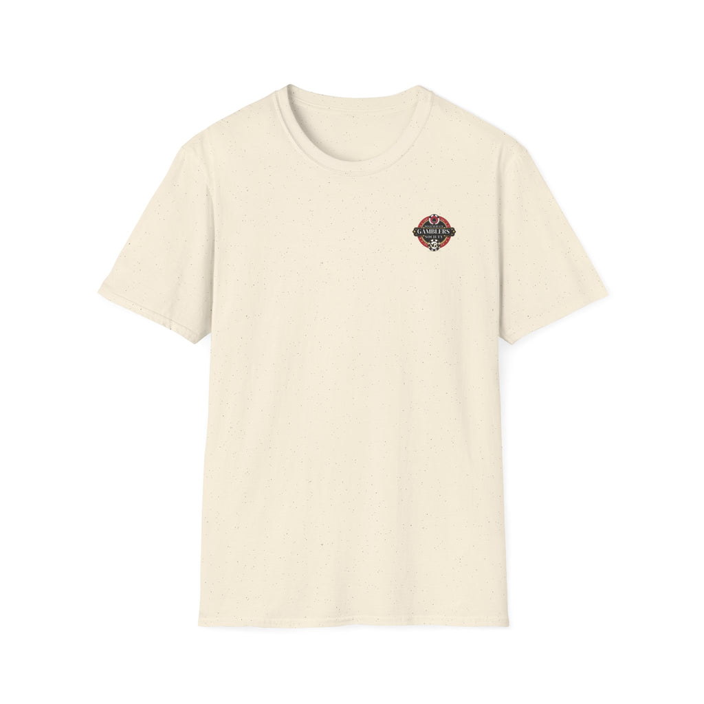 Lucky 7s Unisex Softstyle T-Shirt, Slot Machine Spin to Win Tee, Gambling Lover Gift, Casino Shirt, Vegas Vacation Top