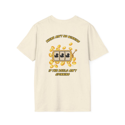 Lucky Ducks T-Shirt, Slot Machine Tee, Spin to Win Shirt, Unisex Top, Gambling Gift