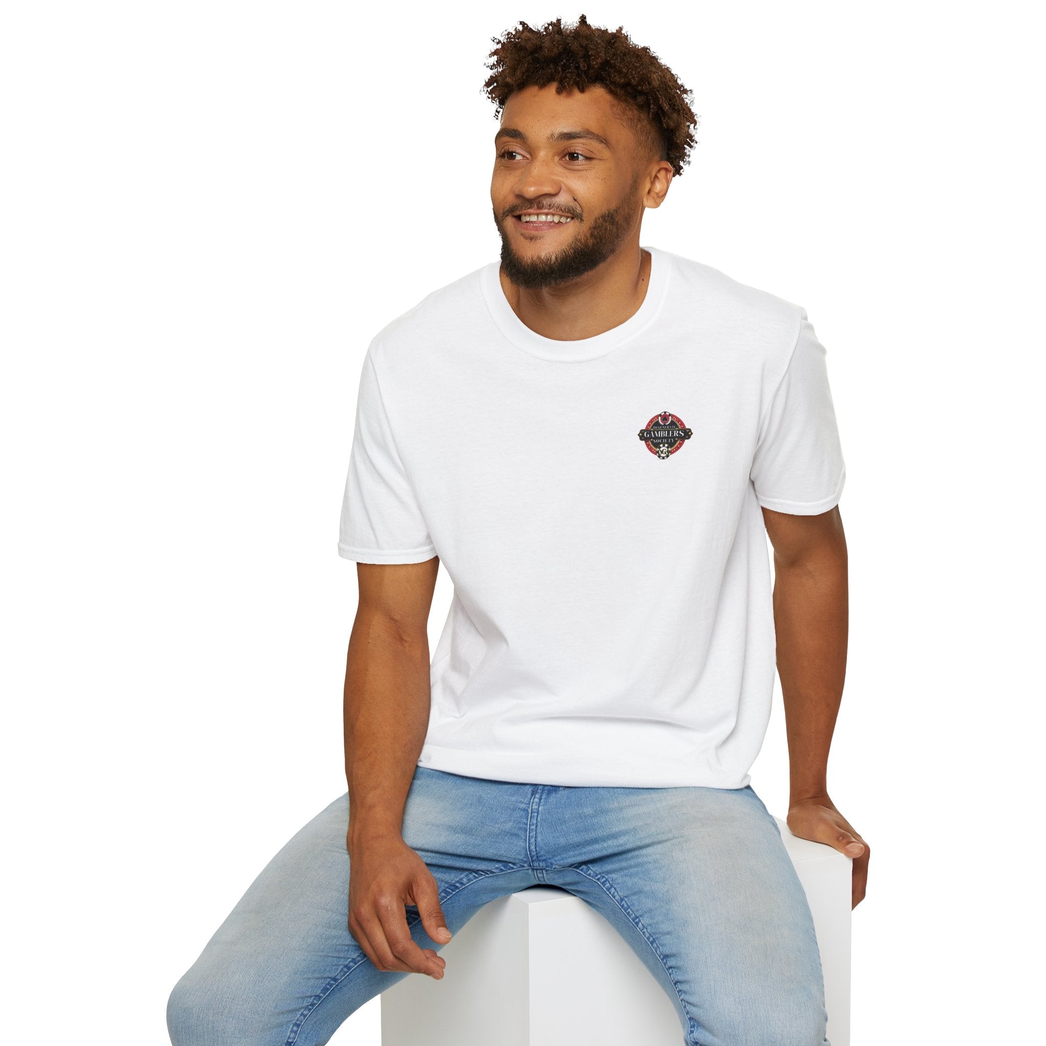 Lucky 7s Unisex Softstyle T-Shirt, Slot Machine Spin to Win Tee, Gambling Lover Gift, Casino Shirt, Vegas Vacation Top