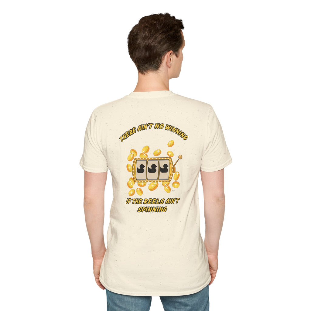 Lucky Ducks T-Shirt, Slot Machine Tee, Spin to Win Shirt, Unisex Top, Gambling Gift