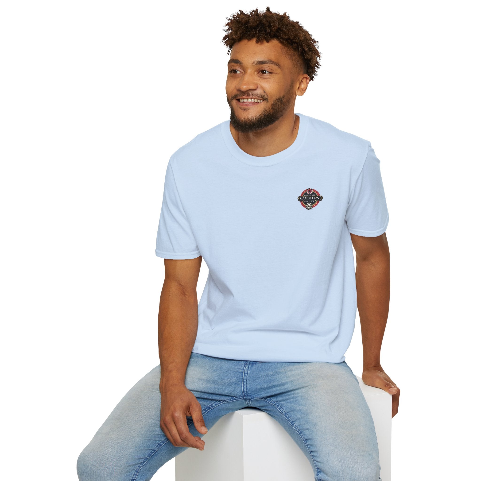 Luck Has Arrived Gambling Themed T-Shirt, Poker Player Gift, Casino Lover Tee, Card Game Apparel, Las Vegas Shirt