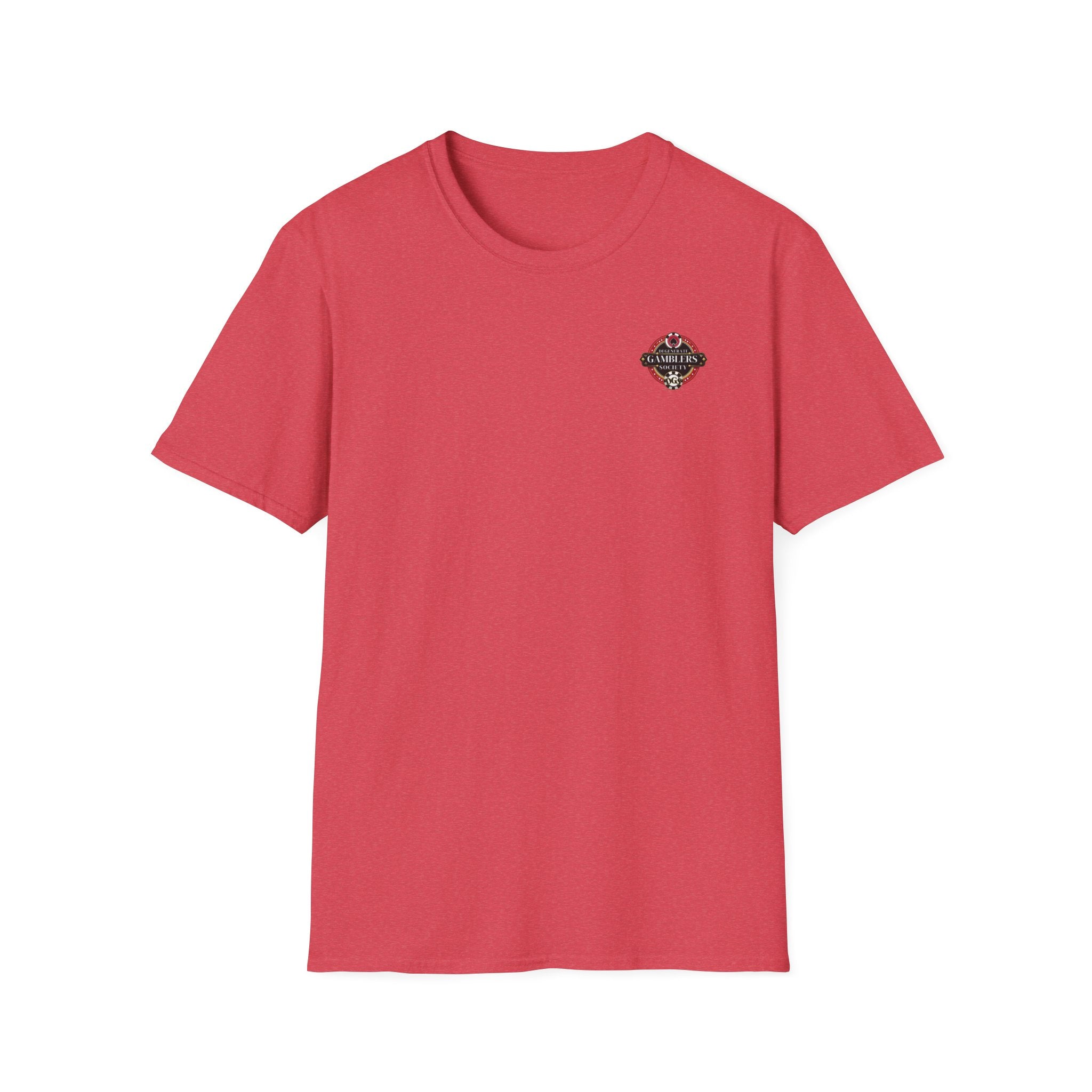 Lucky 7s Unisex Softstyle T-Shirt, Slot Machine Spin to Win Tee, Gambling Lover Gift, Casino Shirt, Vegas Vacation Top