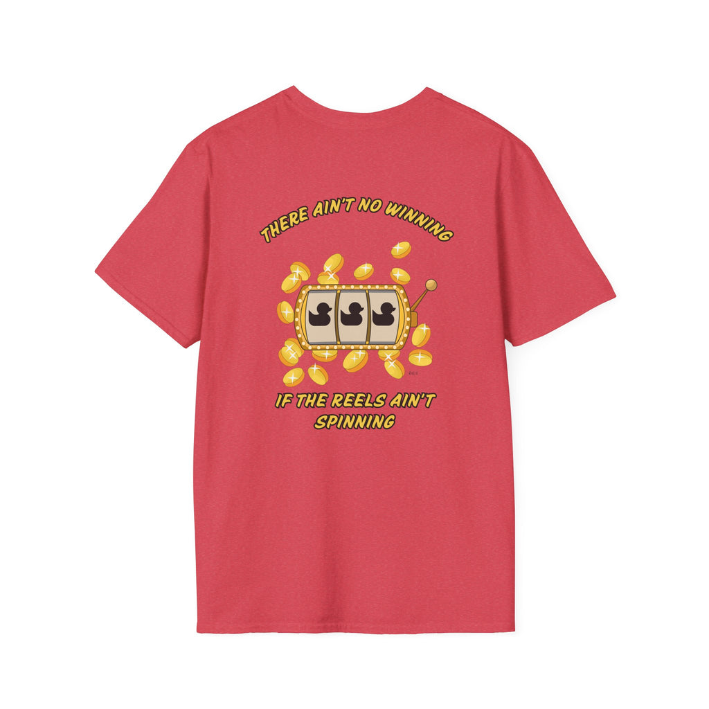 Lucky Ducks T-Shirt, Slot Machine Tee, Spin to Win Shirt, Unisex Top, Gambling Gift
