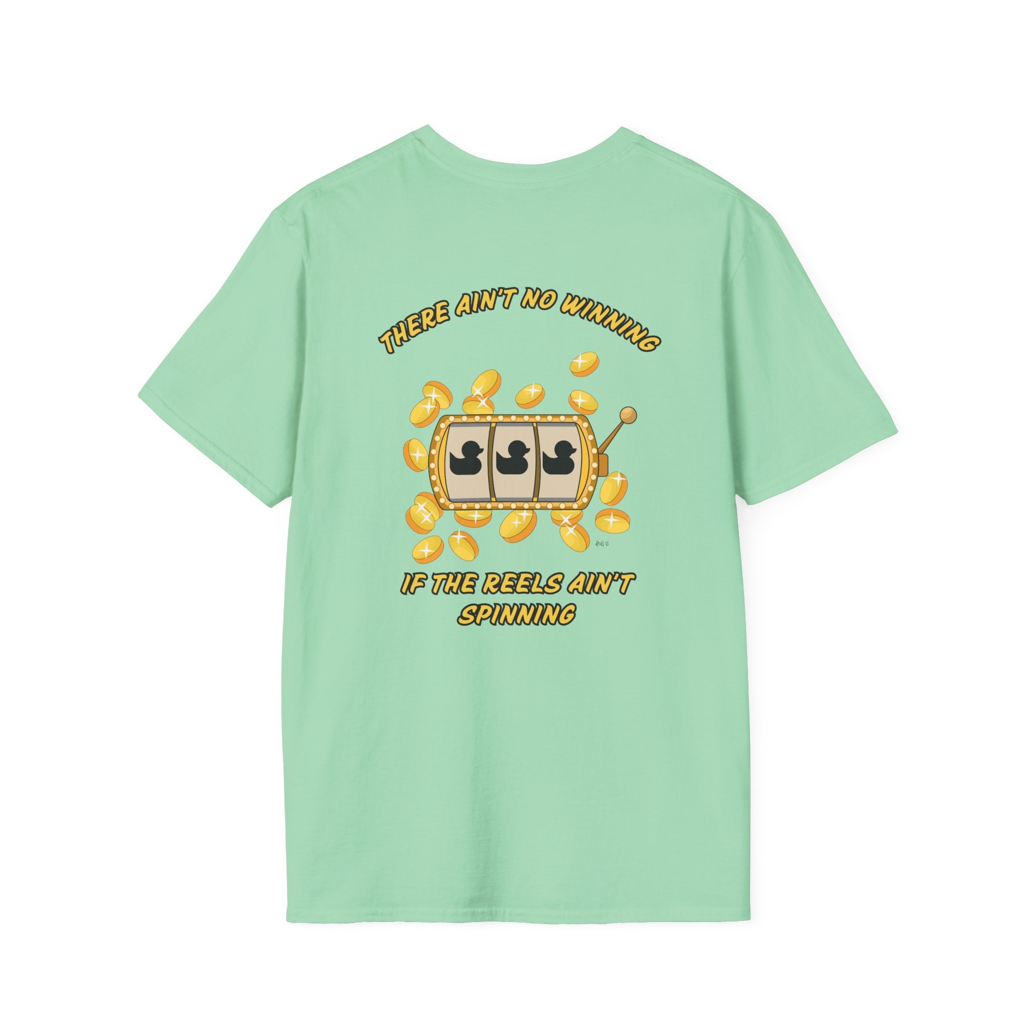 Lucky Ducks T-Shirt, Slot Machine Tee, Spin to Win Shirt, Unisex Top, Gambling Gift