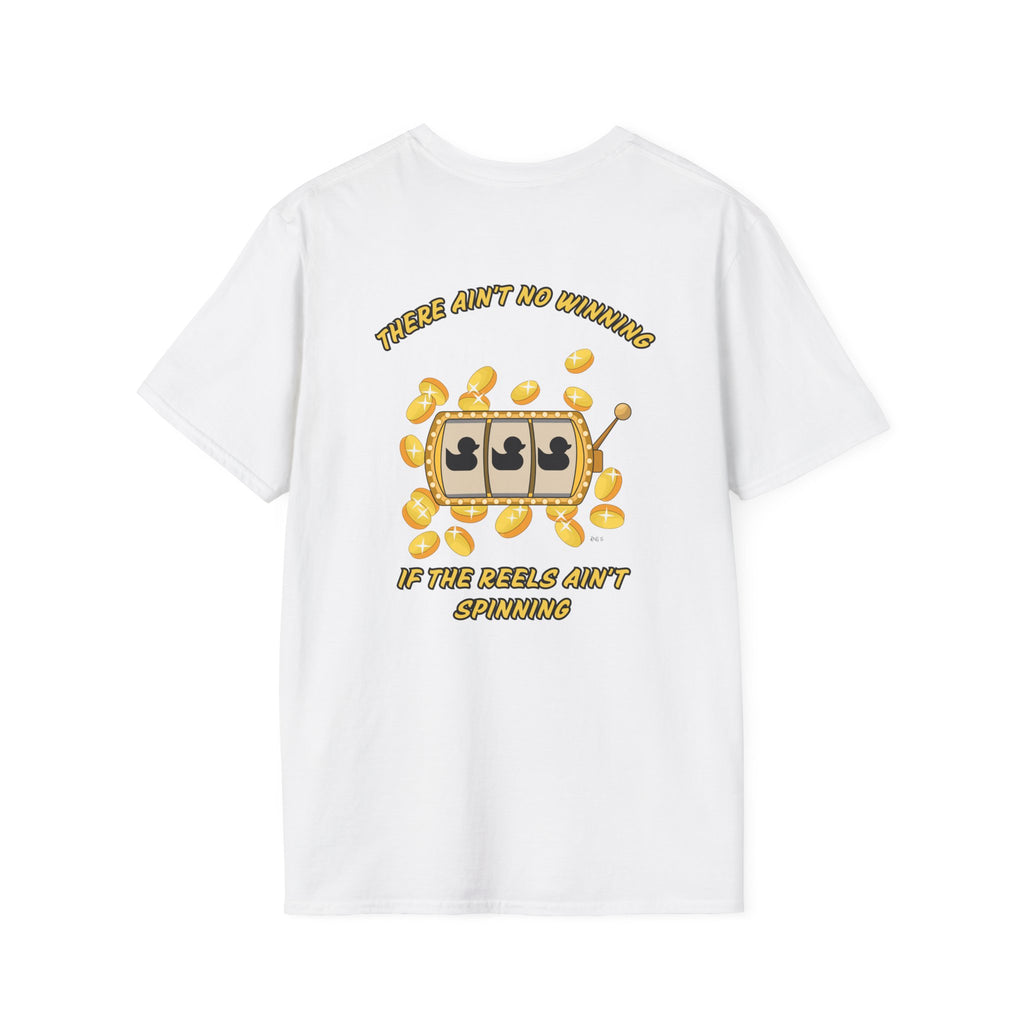 Lucky Ducks T-Shirt, Slot Machine Tee, Spin to Win Shirt, Unisex Top, Gambling Gift