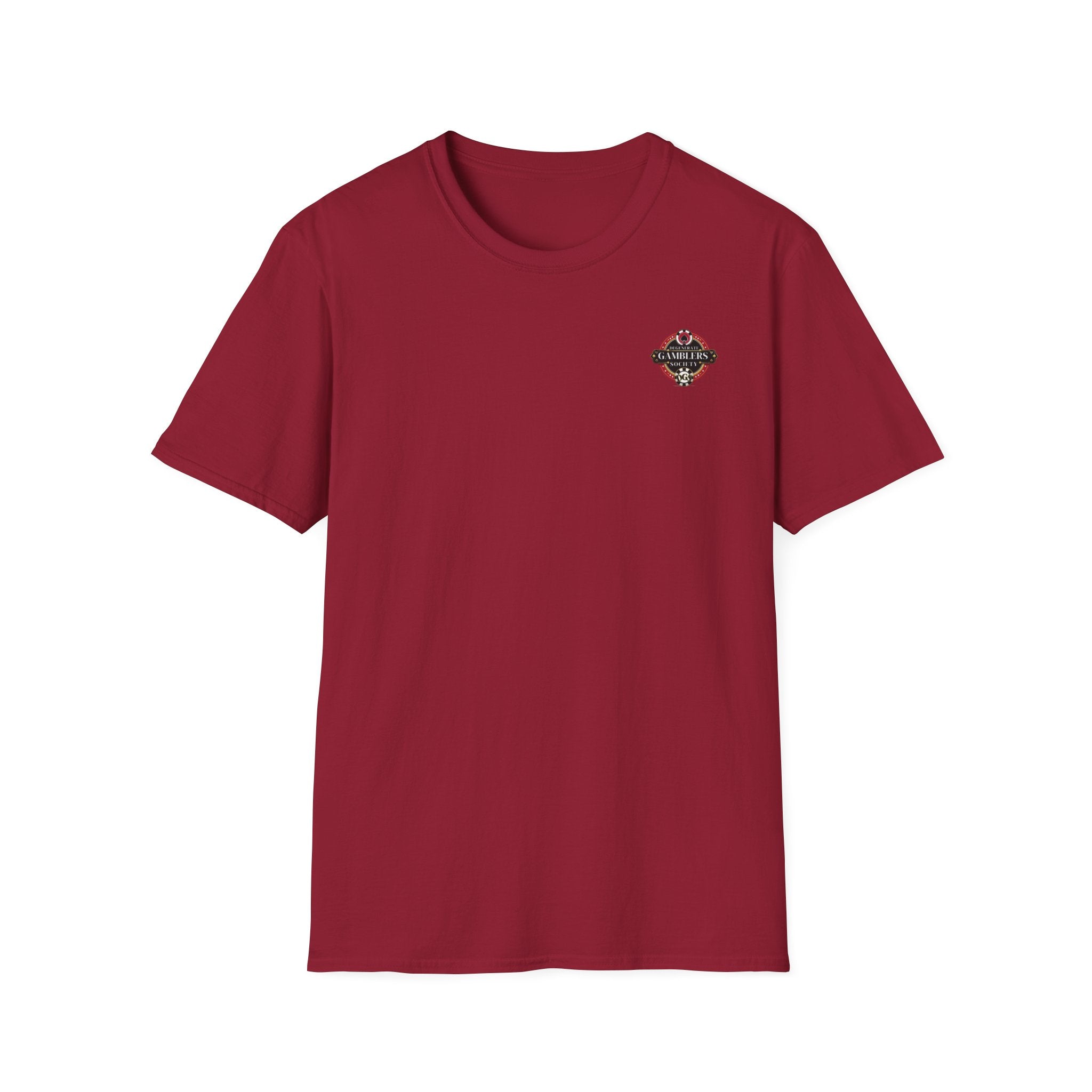 Luck Has Arrived Gambling Themed T-Shirt, Poker Player Gift, Casino Lover Tee, Card Game Apparel, Las Vegas Shirt