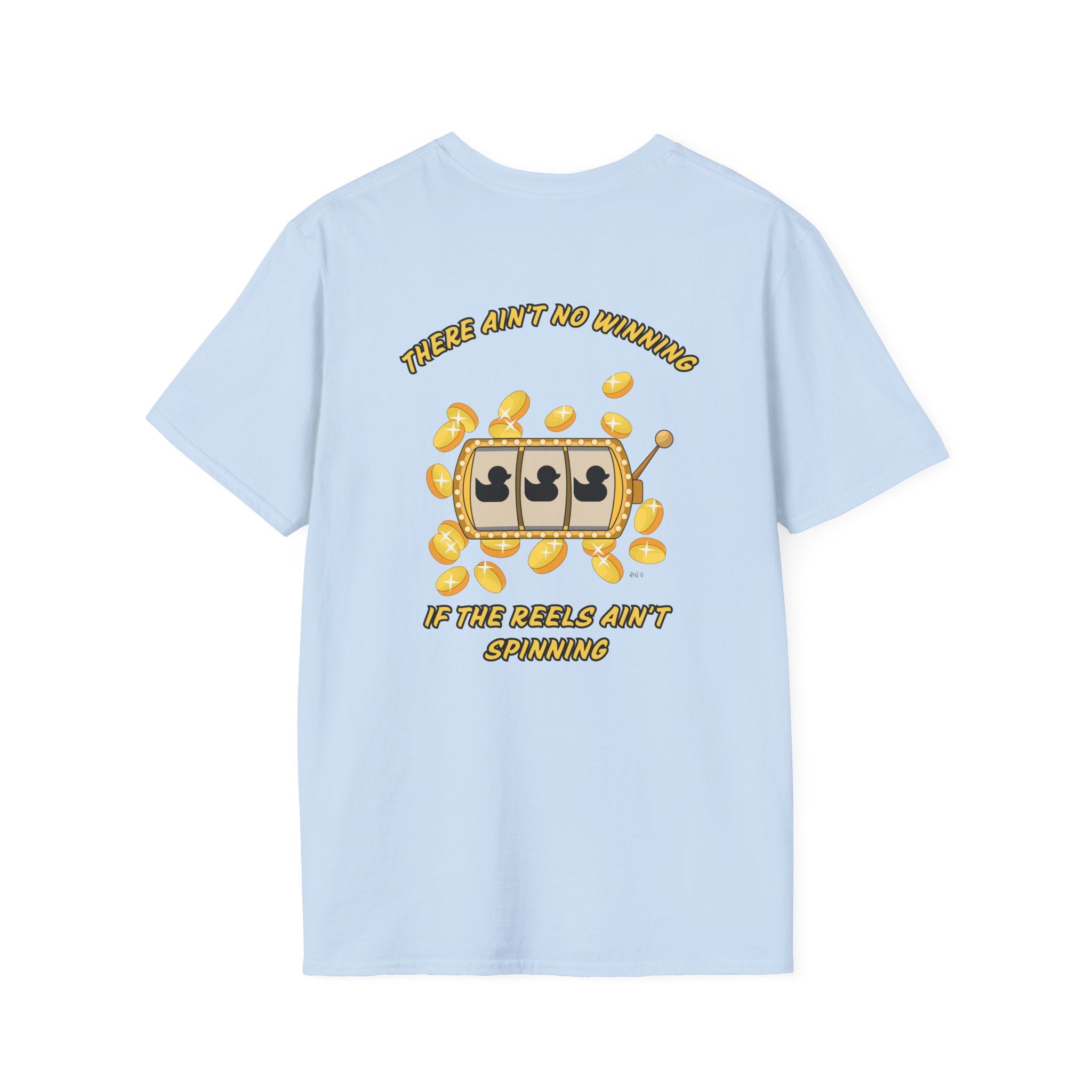Lucky Ducks T-Shirt, Slot Machine Tee, Spin to Win Shirt, Unisex Top, Gambling Gift