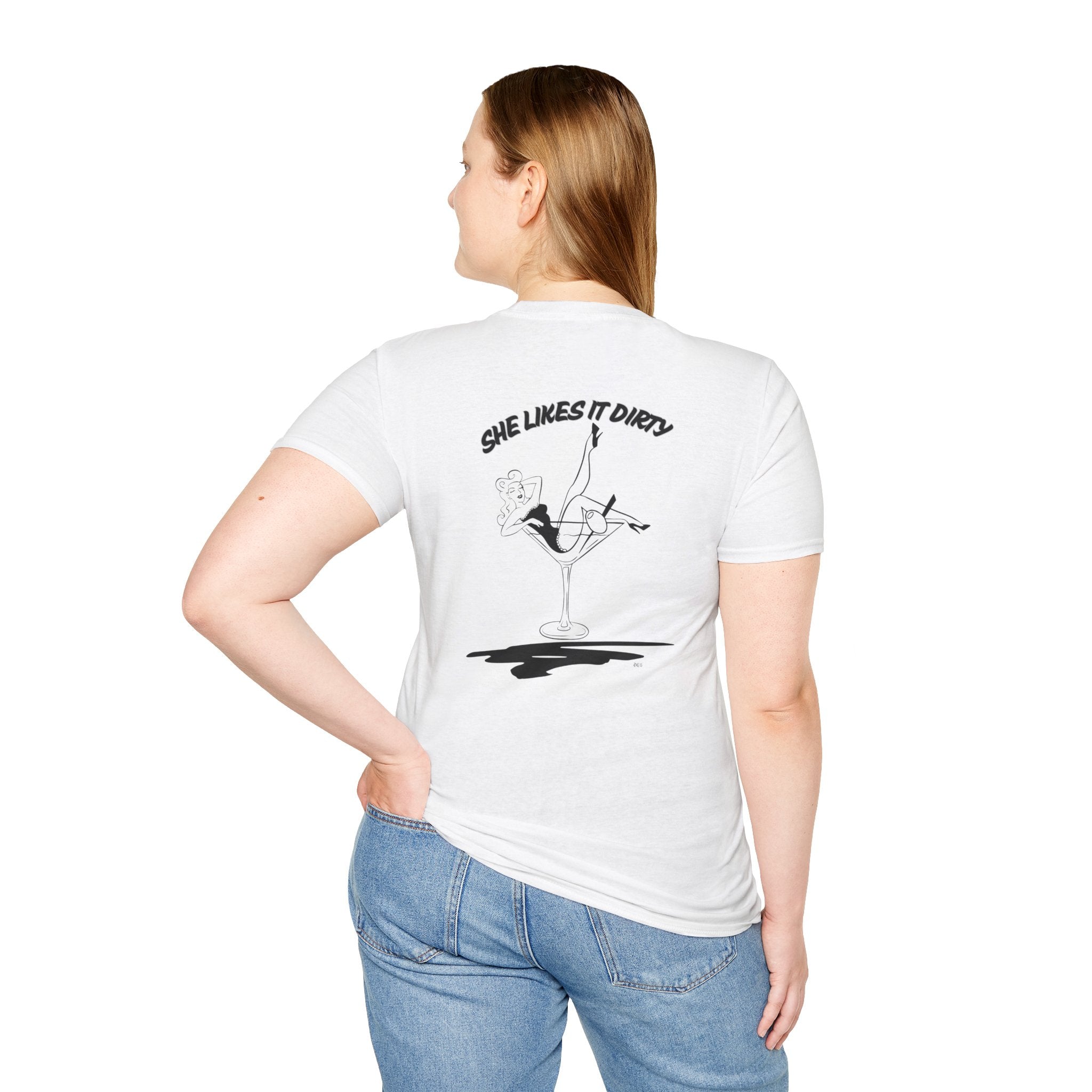Funny Flirty Graphic Tee, Unisex Softstyle T-Shirt, Party Shirt, Sarcastic Tee, Humorous Tshirt, Gift for Friends