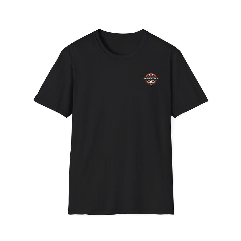 Luck Has Arrived Gambling Themed T-Shirt, Poker Player Gift, Casino Lover Tee, Card Game Apparel, Las Vegas Shirt