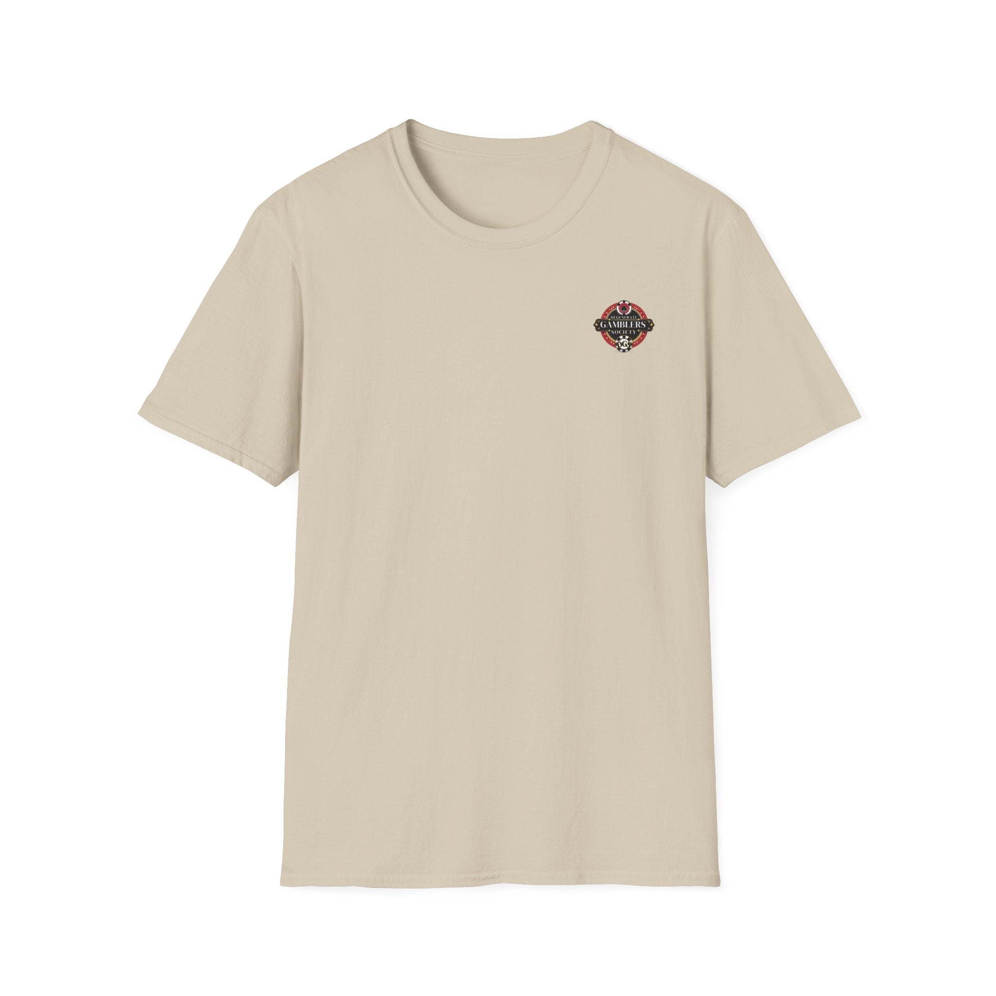 Luck Has Arrived Gambling Themed T-Shirt, Poker Player Gift, Casino Lover Tee, Card Game Apparel, Las Vegas Shirt