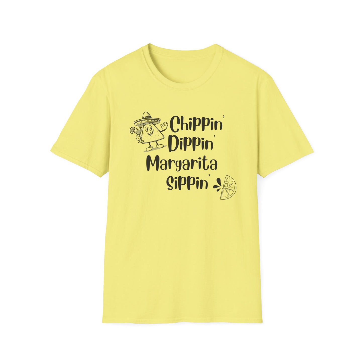 Chillin' Margarita Vibes Unisex T-Shirt, Summer Tee, Funny Shirt, Gift for Him/Her, Beachwear, Drinks Party Attire