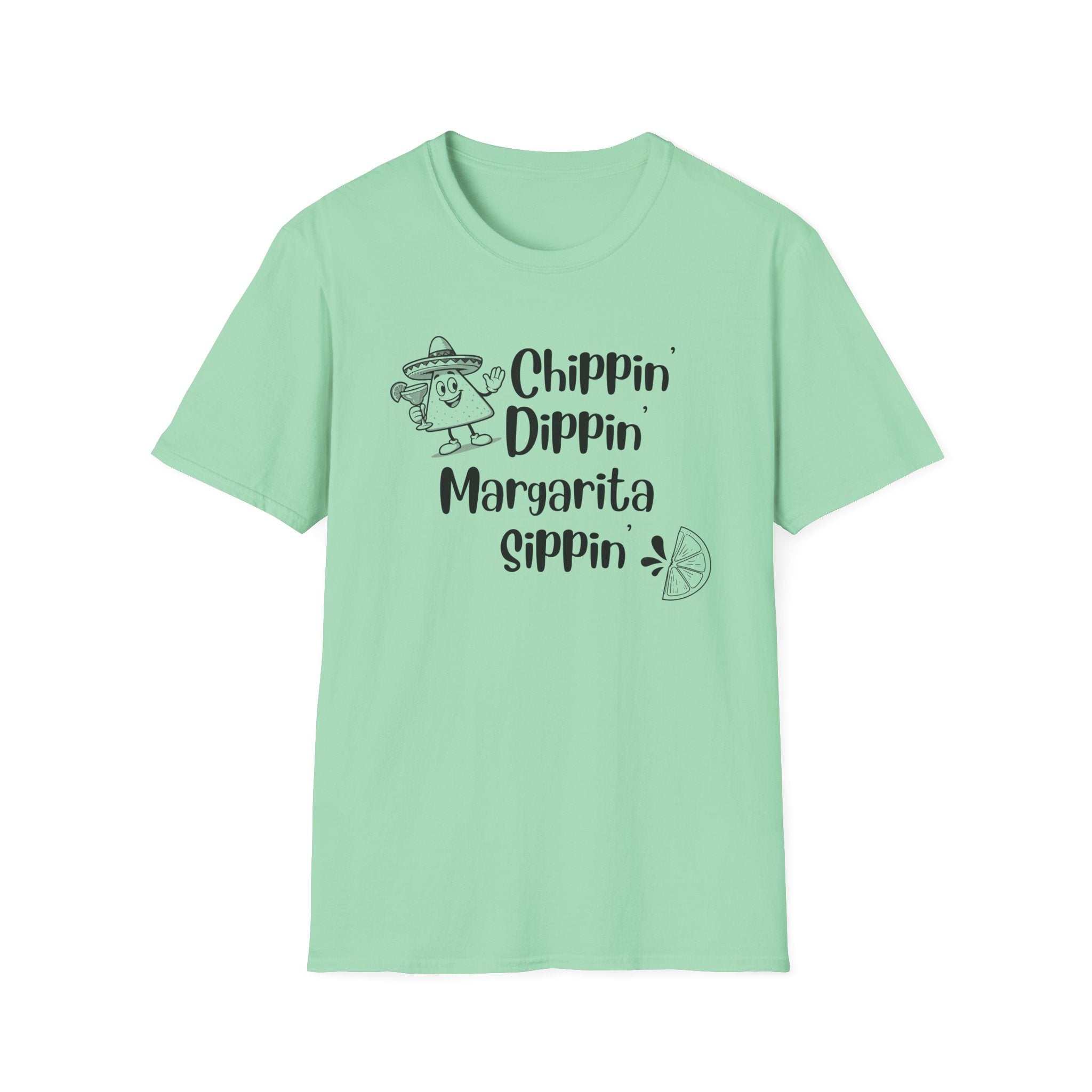 Chillin' Margarita Vibes Unisex T-Shirt, Summer Tee, Funny Shirt, Gift for Him/Her, Beachwear, Drinks Party Attire